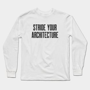 Cybersecurity STRIDE Your Architecture Long Sleeve T-Shirt